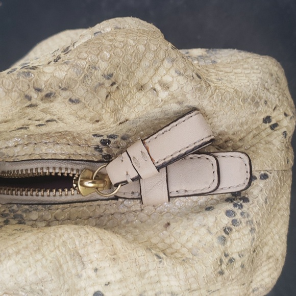 Coach Rare Madison Python Embossed Maggie Shoulder Bag - Picture 16 of 17